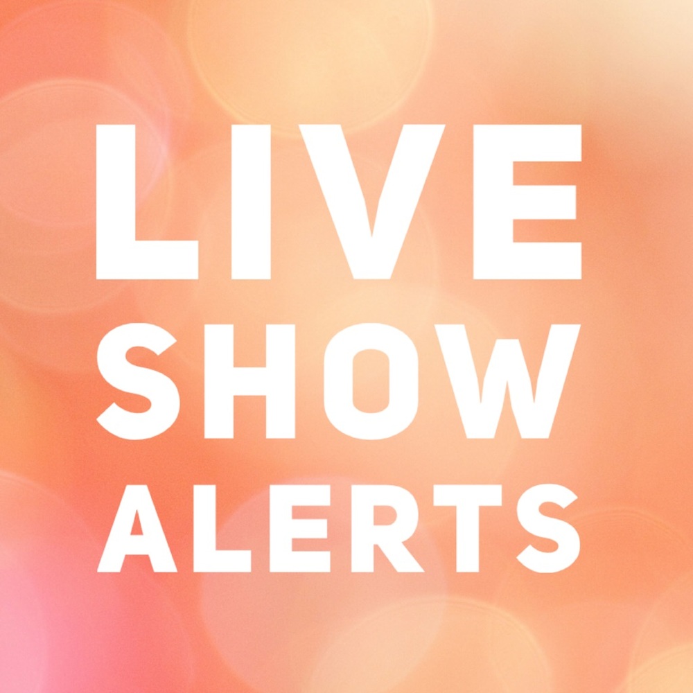 Like this post to be notified of live shows!